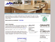 Tablet Screenshot of alpstech.com